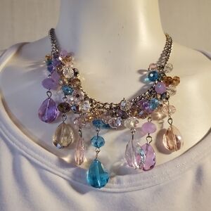 Colorful Glass‎ Beaded Necklace